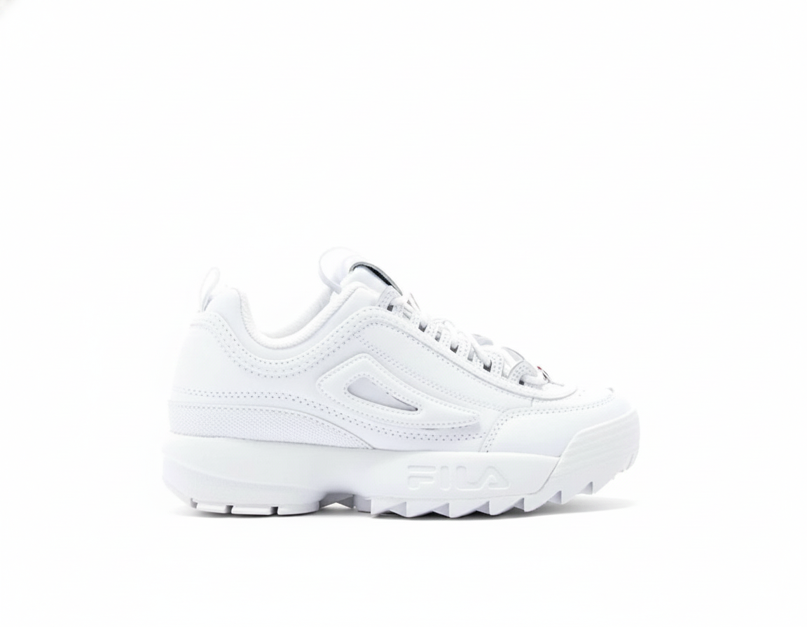 Zapatilla Urbana Niños Estilo Casual Blanca