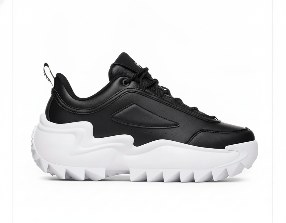 Zapatilla Urbana Casual para Mujer Negra