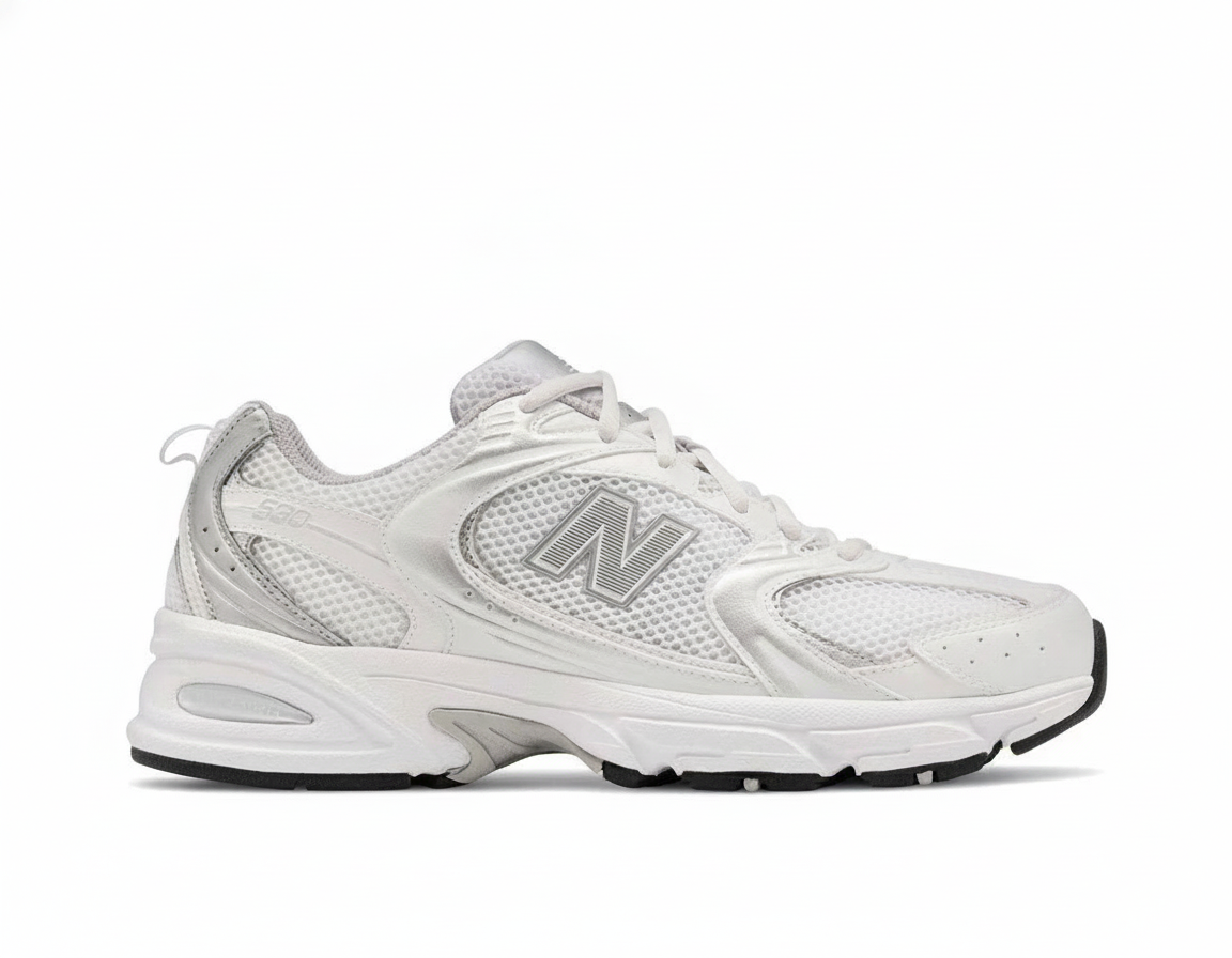 Zapatillas Urbanas Estilo Retro Mujer Gris