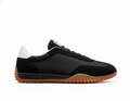 Zapatilla Urbana Unisex Bicolor - Negro, Blanco, Suela Caramelo