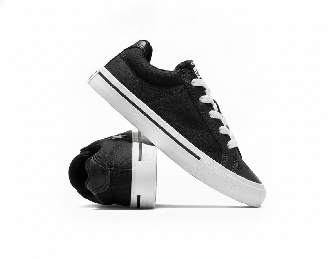 Zapatillas Urbanas Casuales para Niños - Negro