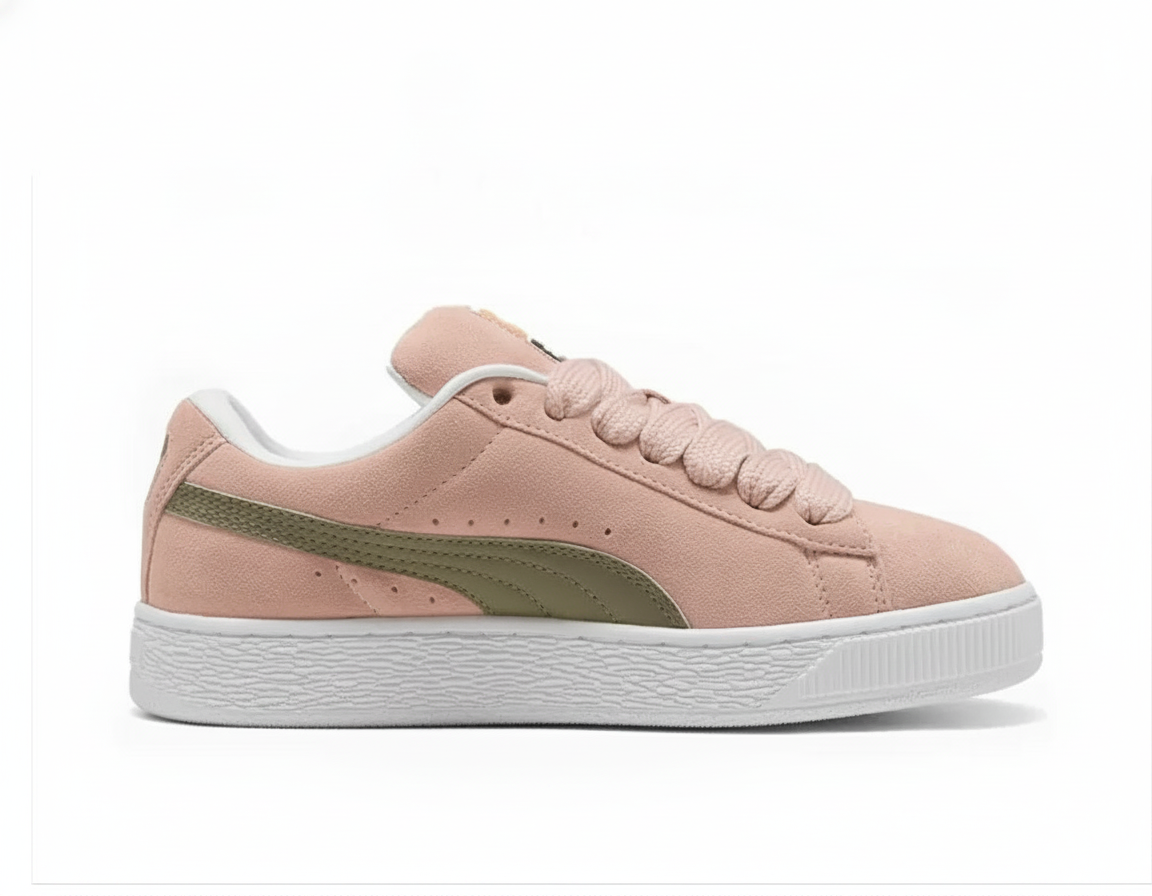 Zapatillas Casual de Gamuza para Mujer Rosado